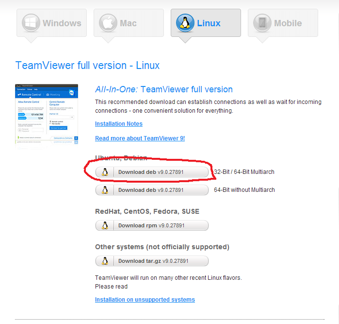 teamviewer 14 download for ubuntu
