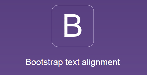 bootstra-text-alignment
