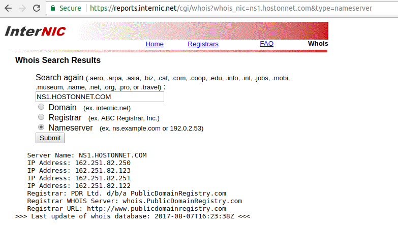 Deep Whois – Domain, IP Address, IPv6, IDN, ASN and Network WHOIS