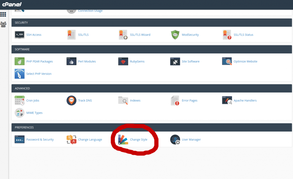 cpanel style download