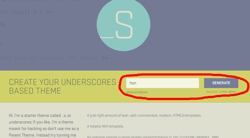 How to Create a WordPress Child Theme with underscores starter