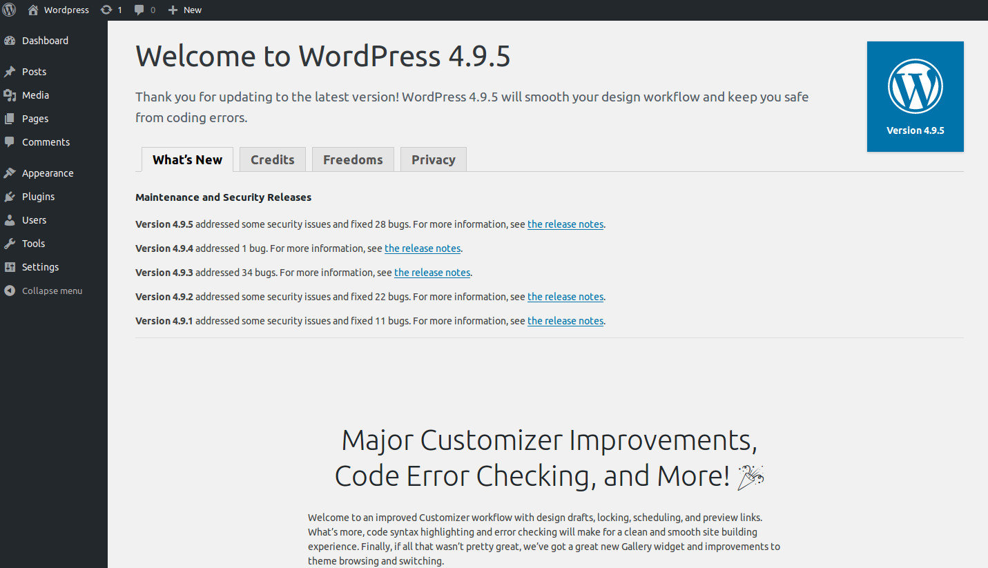 How Do I Fixed The Wordpress Upgrade Issues On Ubuntu To 16 04 Hostonnet Com