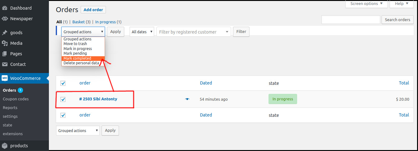 WooCommerce Stripe gateway