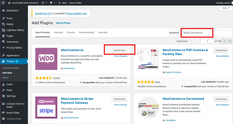 How To Install The Woocommerce Plugin On Wordpress