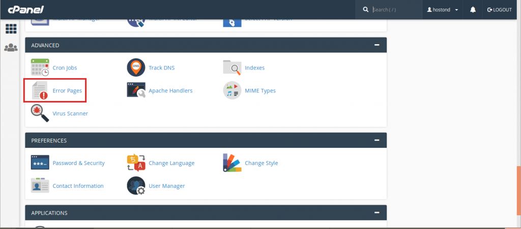 How To Create Custom Error Pages In Cpanel Hostonnet Com