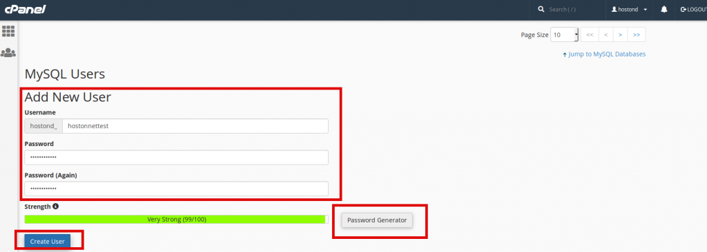 How To Create A MySQL Database In cPanel | HostOnNet.com