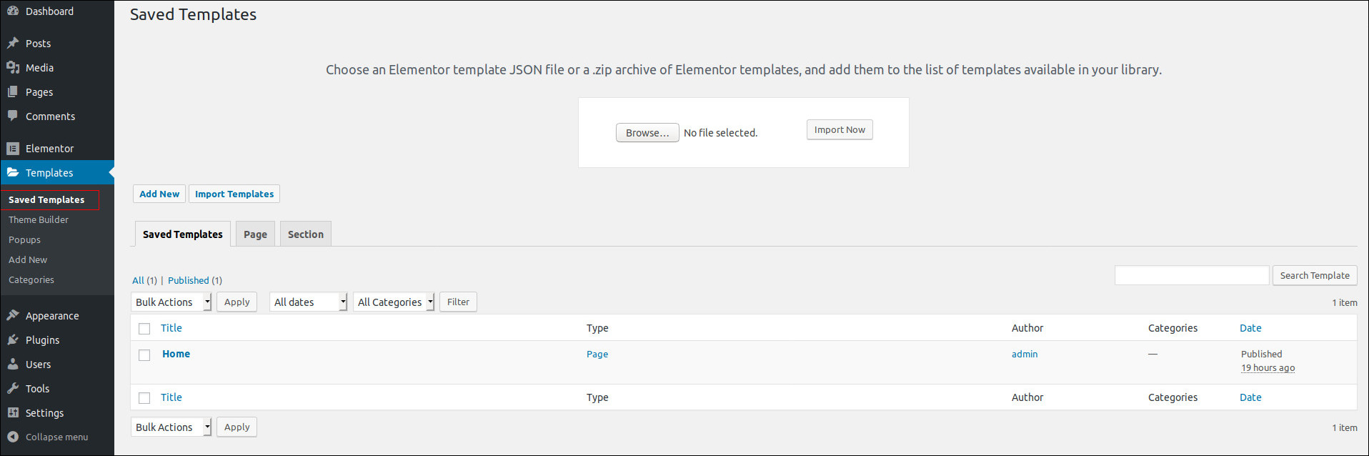 how-to-set-an-elementor-template-as-wordpress-homepage-hostonnet