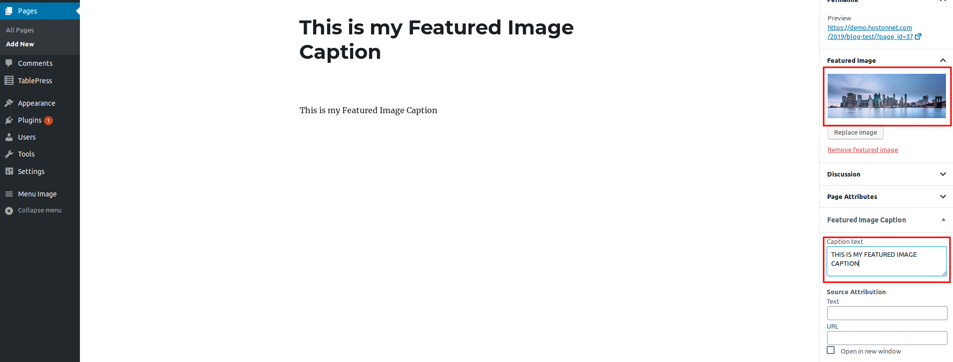 How To Add Captions To Featured Images In Wordpress With Plugin 9504