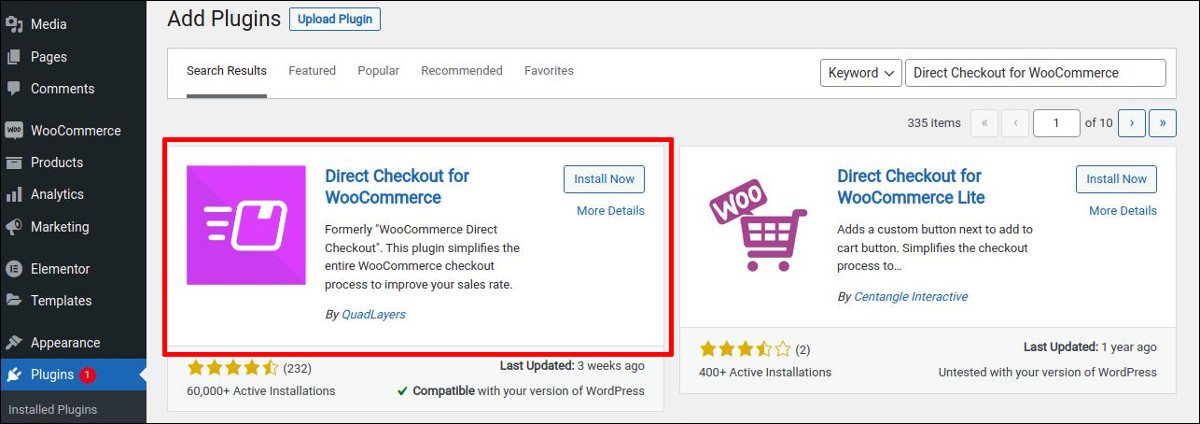 Simplify checkout by skipping the cart page in Woocommerce